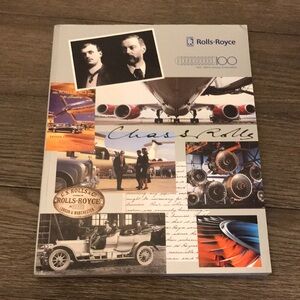 Rare Rolls-Royce 100 year anniversary book 1904-2004 for employees colleagues